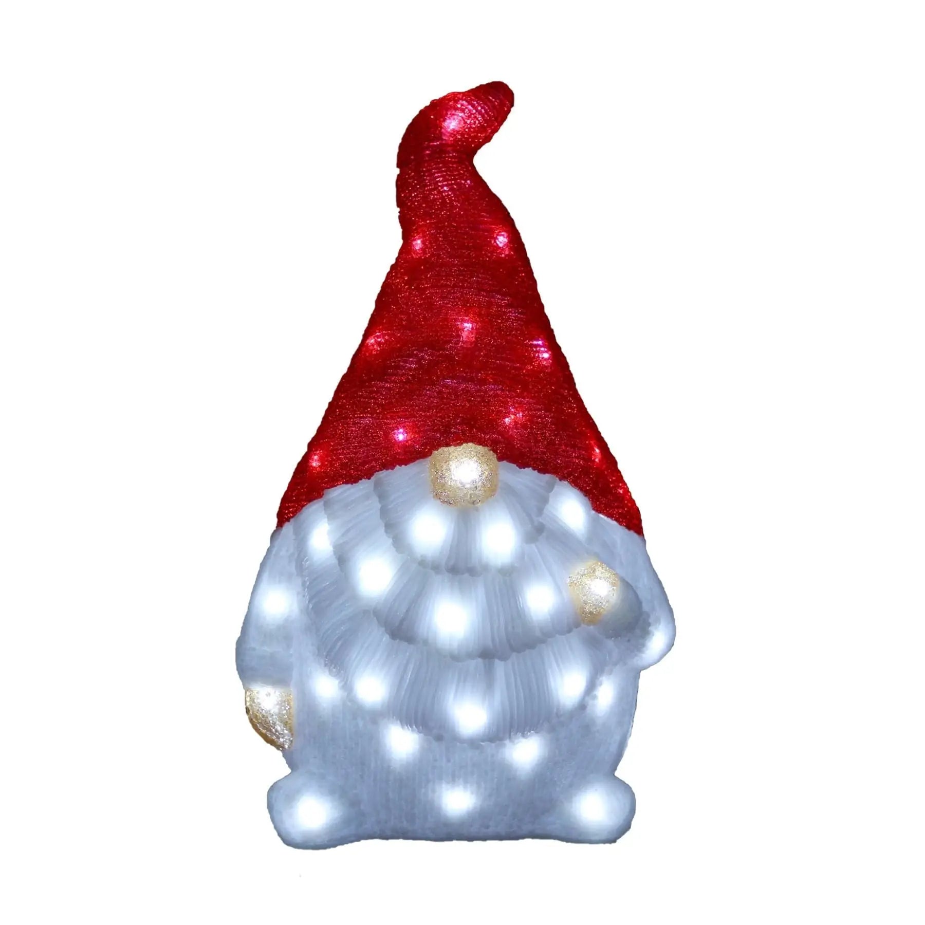 Promo Christmas Figure Acrylic Red Santa Gonk - H50cm ACY015-P
