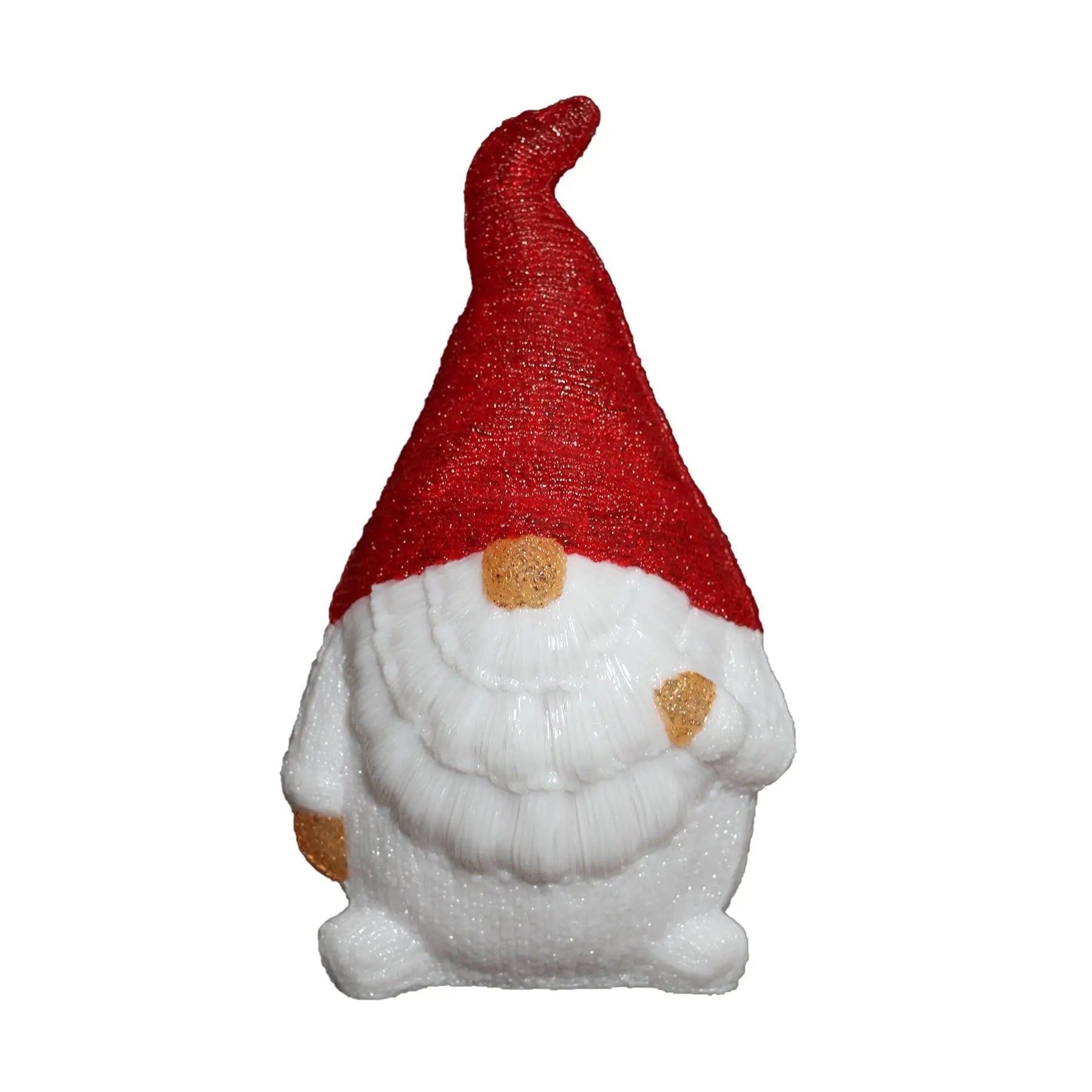 Promo Christmas Figure Acrylic Red Santa Gonk - H50cm ACY015-P