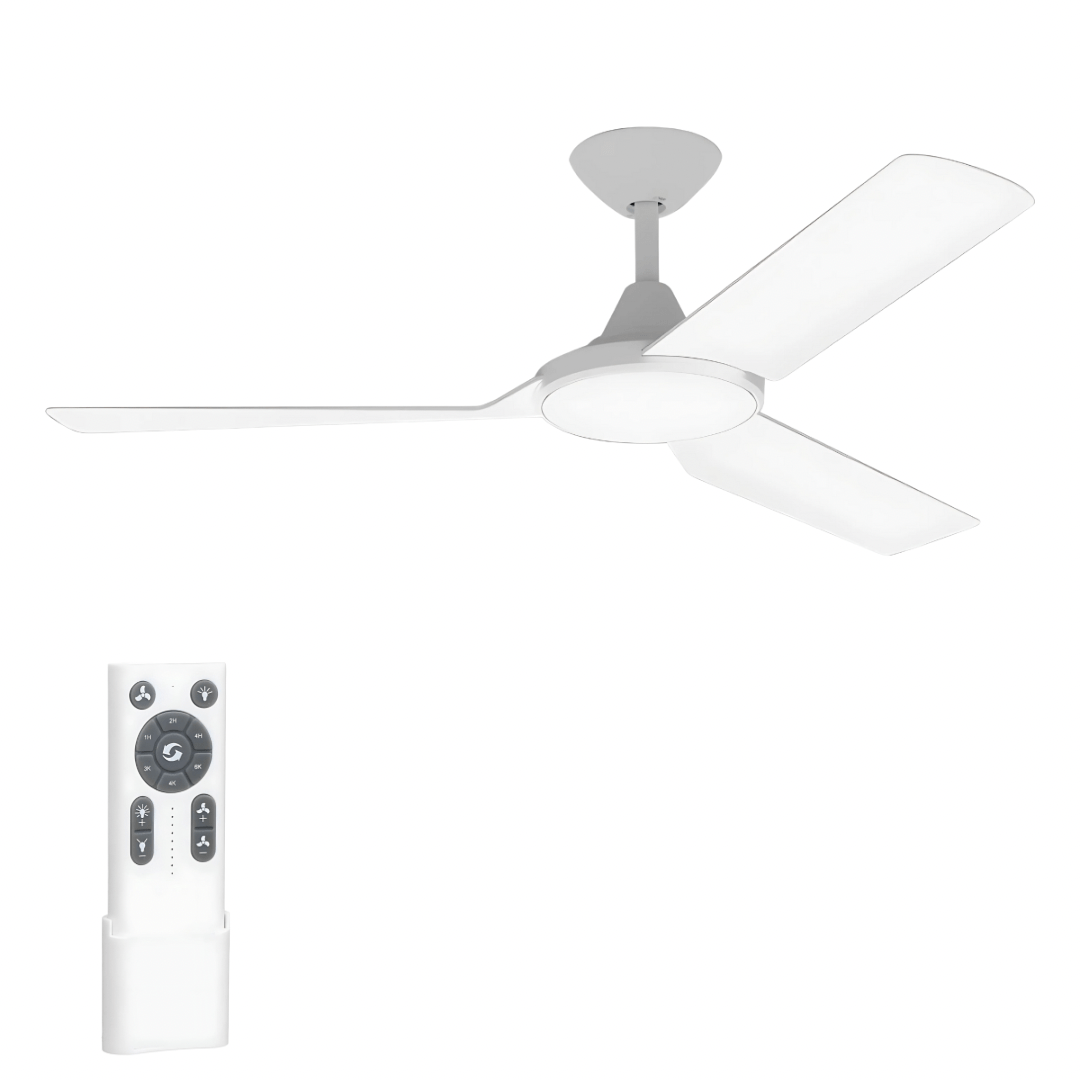 Green Earth Lighting Australia Ceiling Fan AeroVane DC Ceiling Fan 48” sleek and aerodynamic 60021