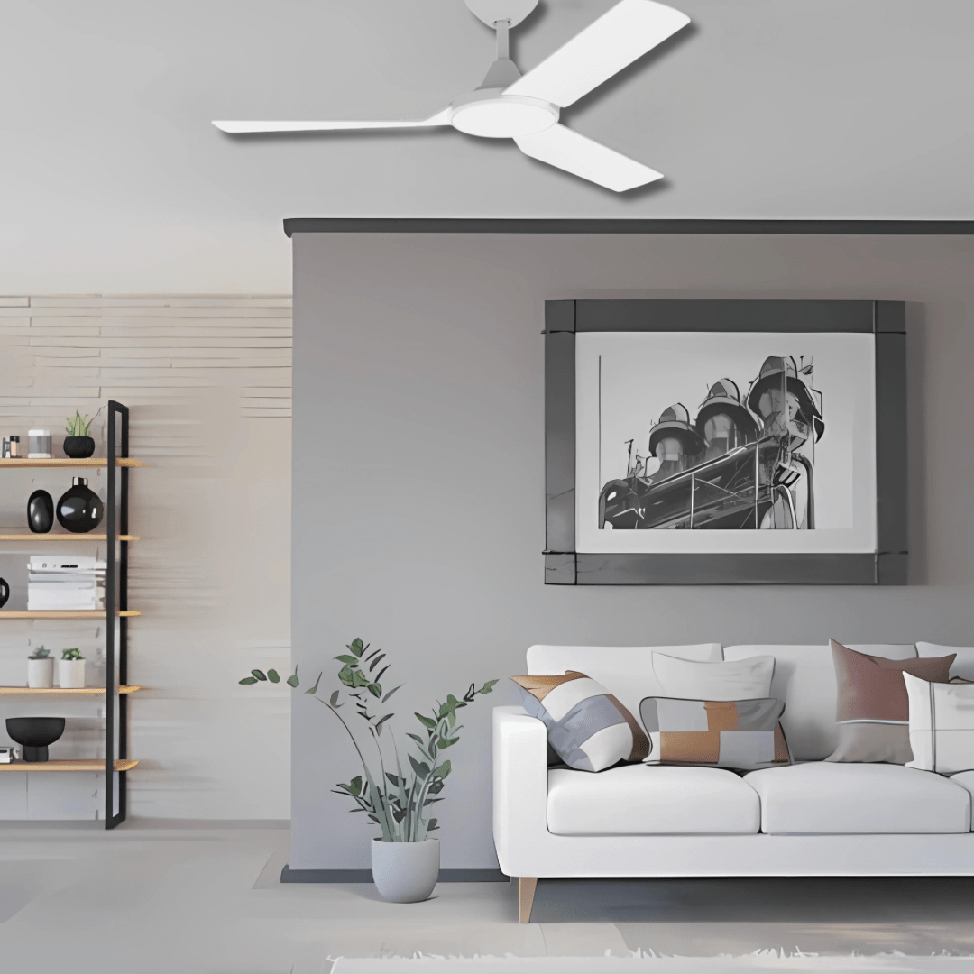 Green Earth Lighting Australia Ceiling Fan AeroVane DC Ceiling Fan 48” sleek and aerodynamic 60021