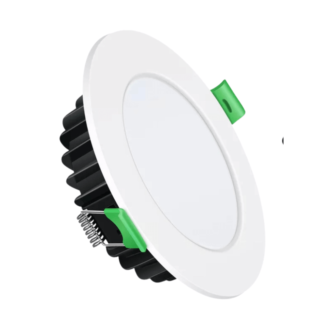 Green Earth Lighting Australia LED downlight Flat Face ALICE 10W White Tri-Colour Dimmable Mini LED Downlight 70mm cut out ALICEWH