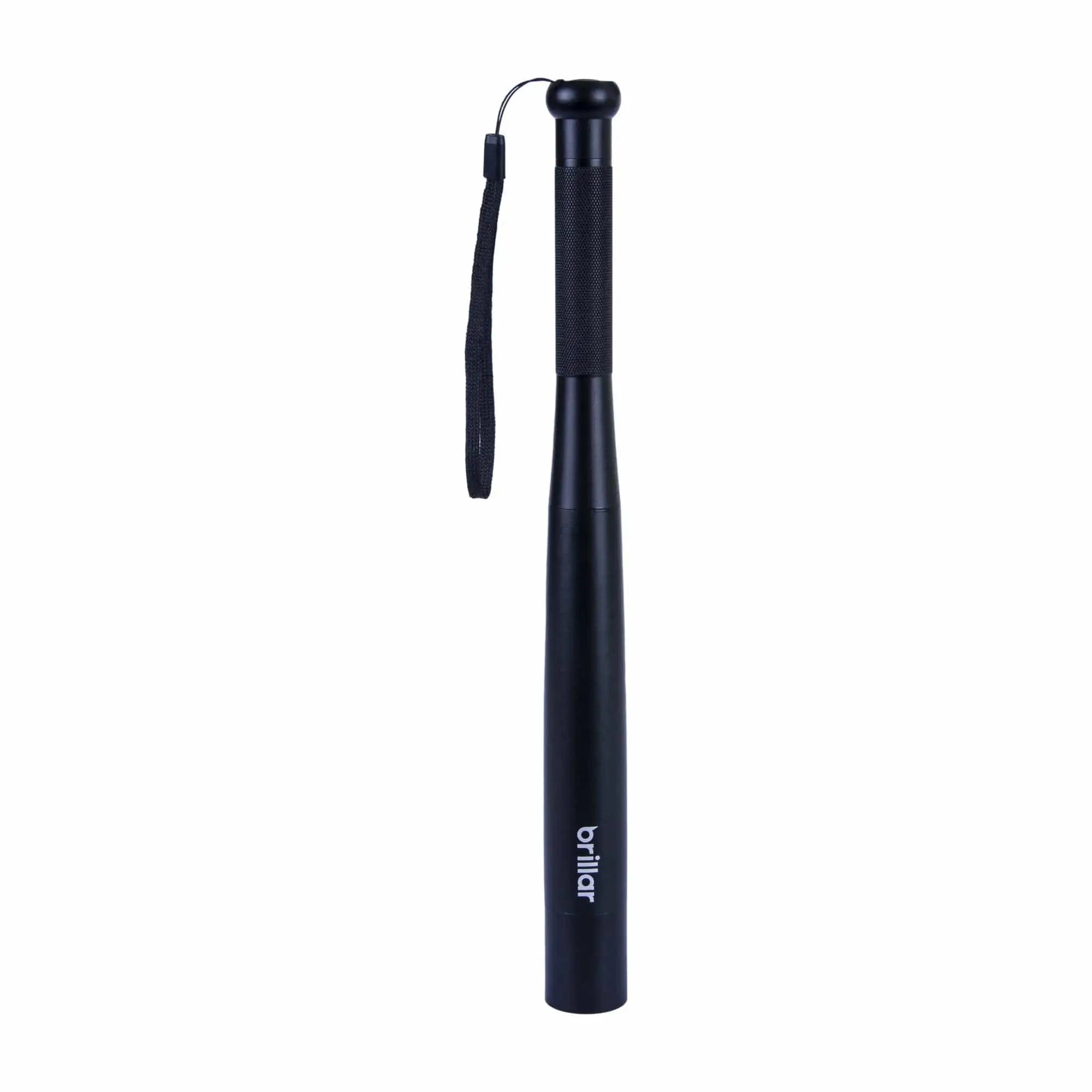 Brillar Electrical Aluminium Security Torch - Black BR0034-Black