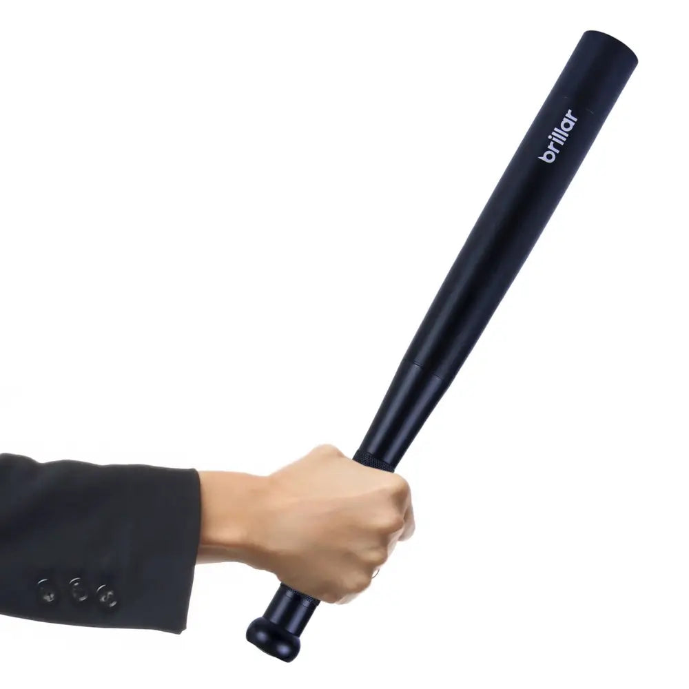 Brillar Electrical Aluminium Security Torch - Black BR0034-Black