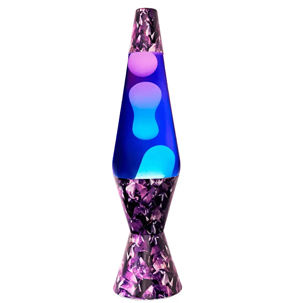 Amethyst Diamond Motion Lava Lamp Atmospheric Lighting