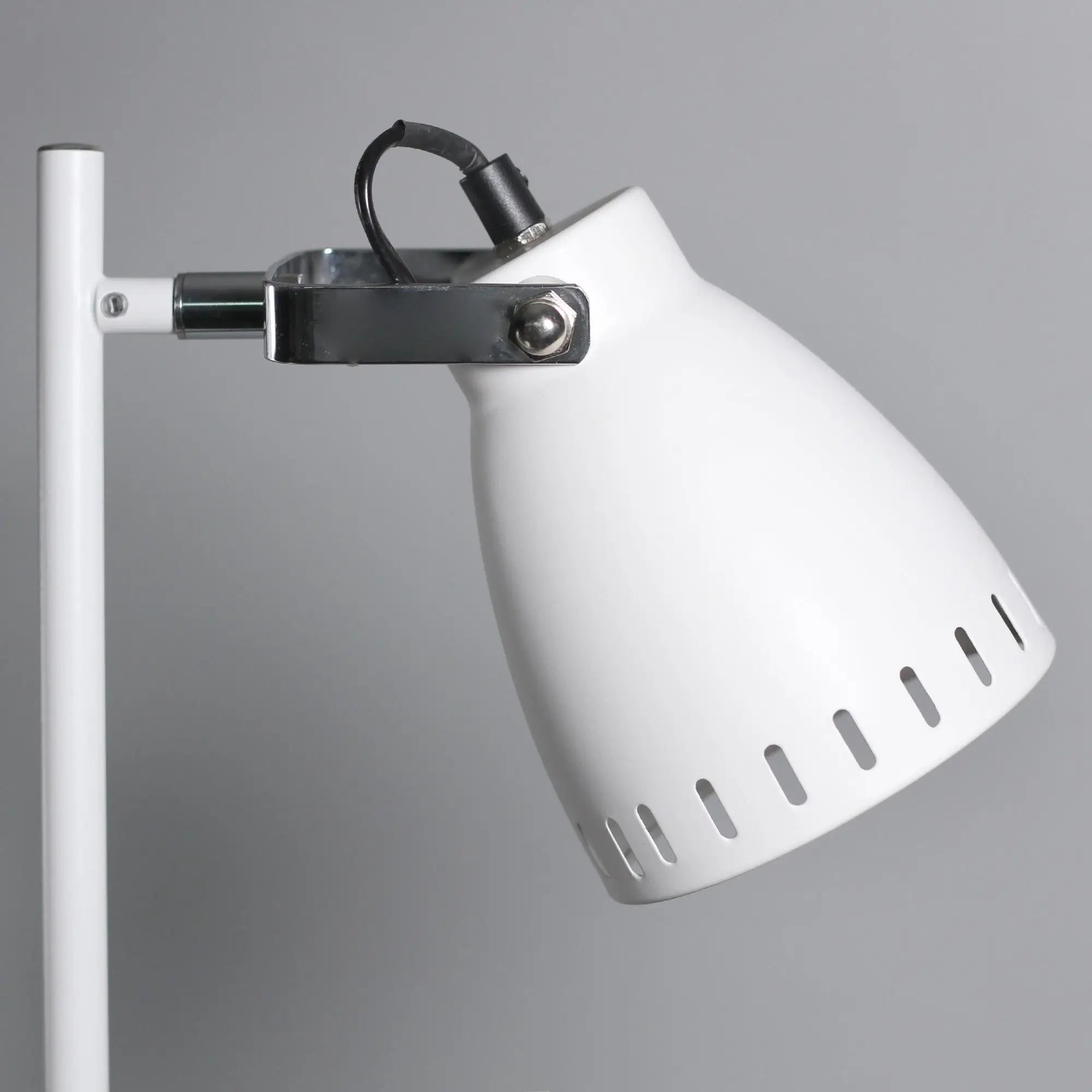 Audrey Floor Lamp White Modern Metal Two Lights Lexi