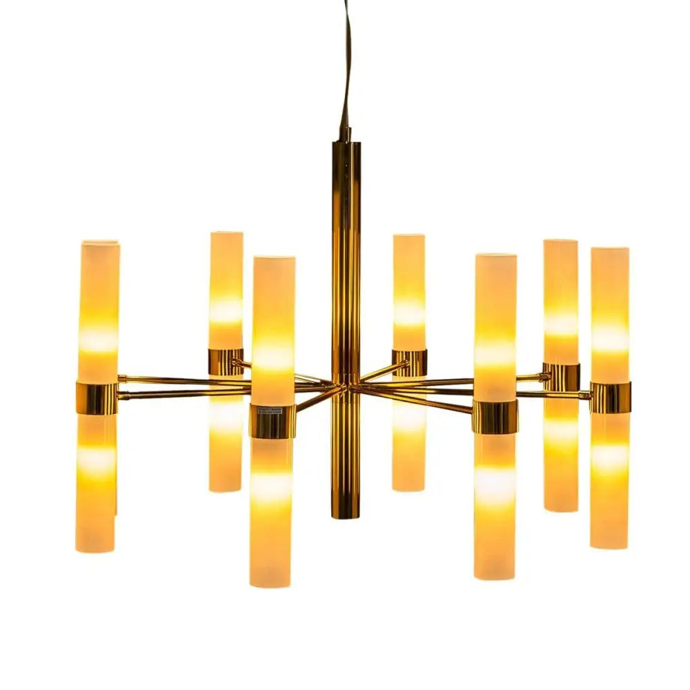 Green Earth Lighting Australia Home & Garden > Lighting Aurelia Brushed Brass 16 Light Pendant 20852