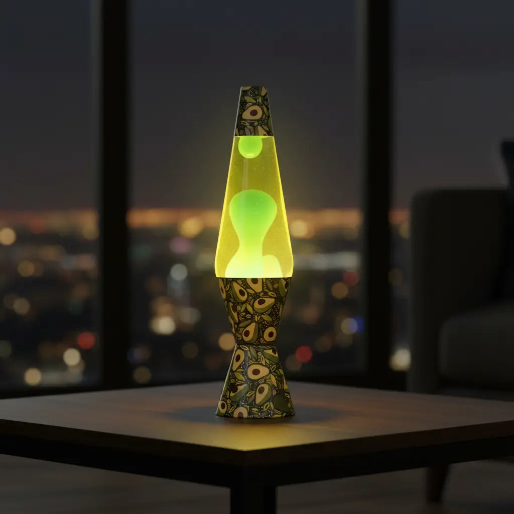 Avocado Diamond Motion Lava Lamp