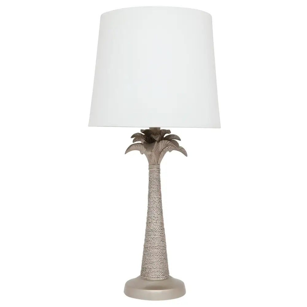 CAFE LIGHTING & LIVING Table Lamp Beverly Table Lamp - Antique Silver 11929