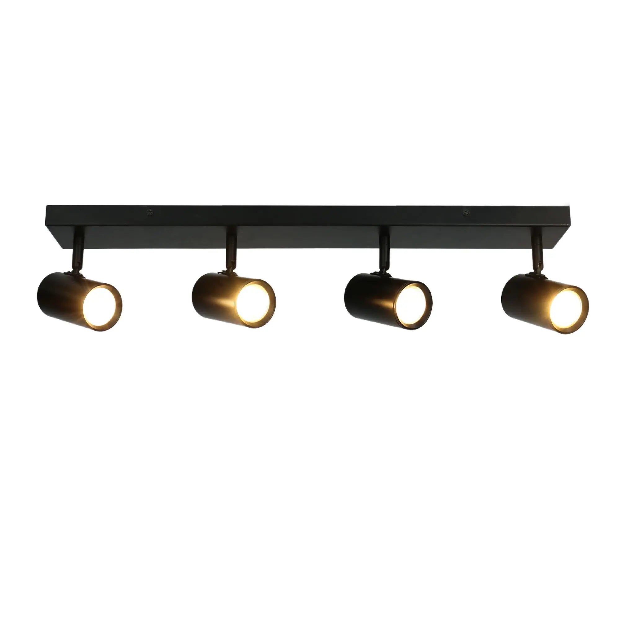 Brianna 4 Light Spot Bar White Orf Black Gu10 Led | Lexi Lighting - Black