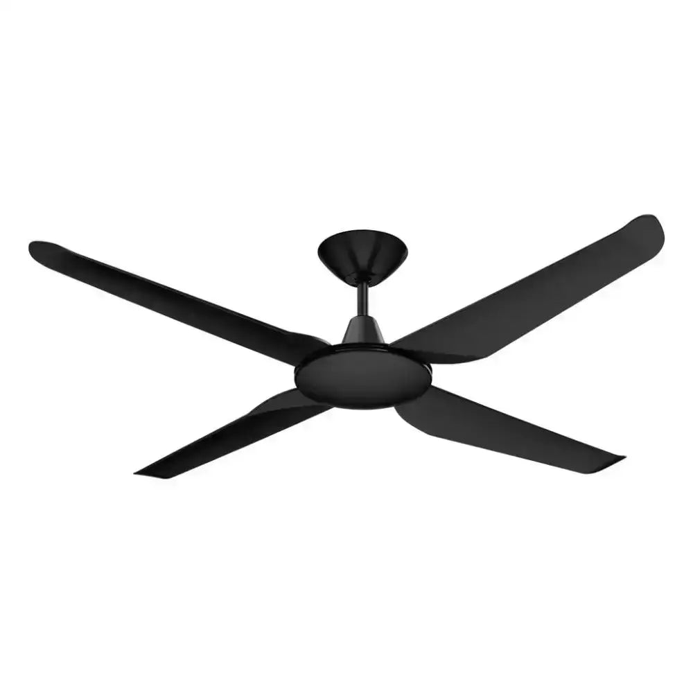 Motion 52” Dc Ceiling Fan with Remote Control Domus - Black