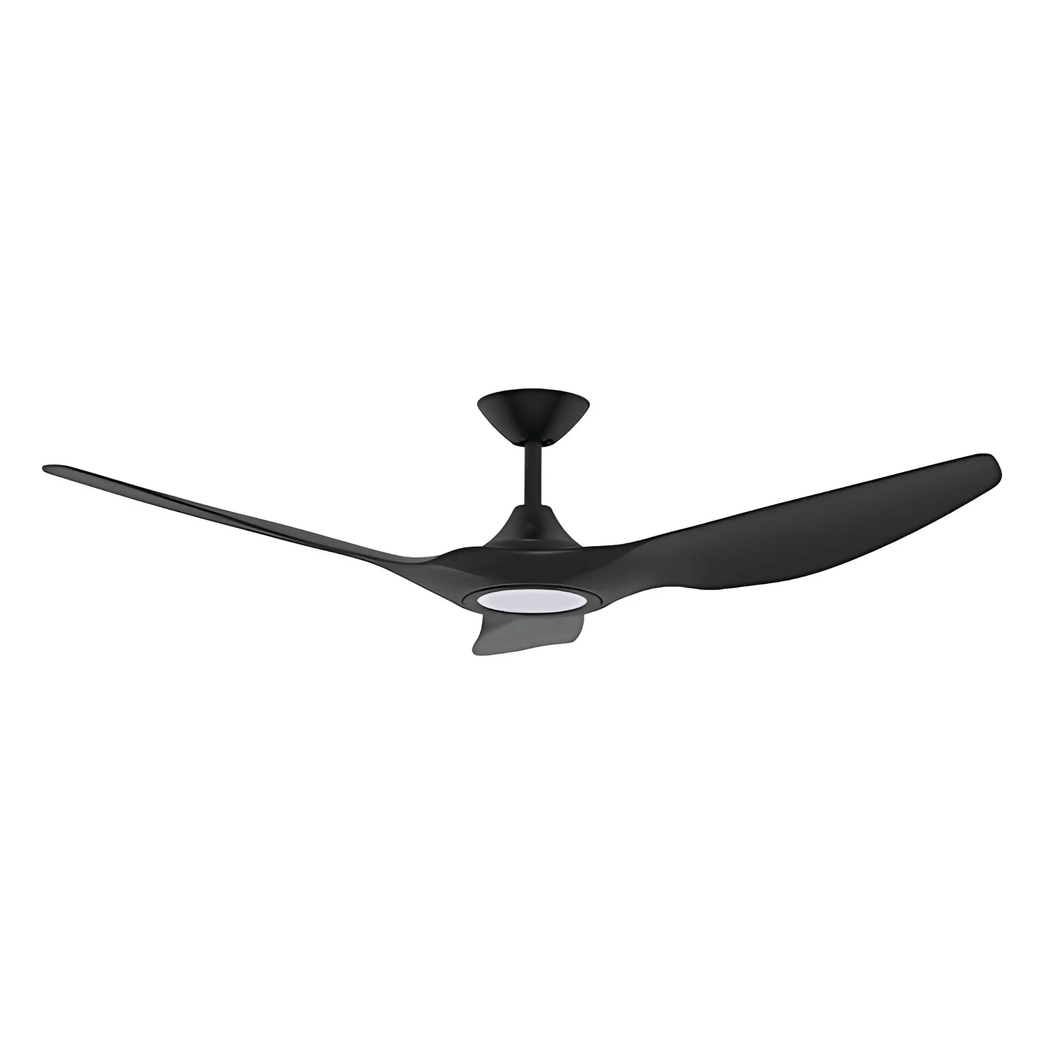 Domus Strike 48 Inch Dc Ceiling Fan with Led and Remote - Black