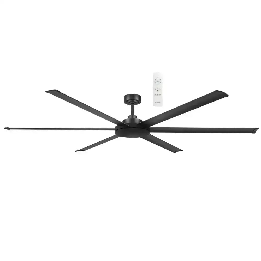 Martec Albatross Ii 72” Smart Dc Ceiling Fan Wifi - Black