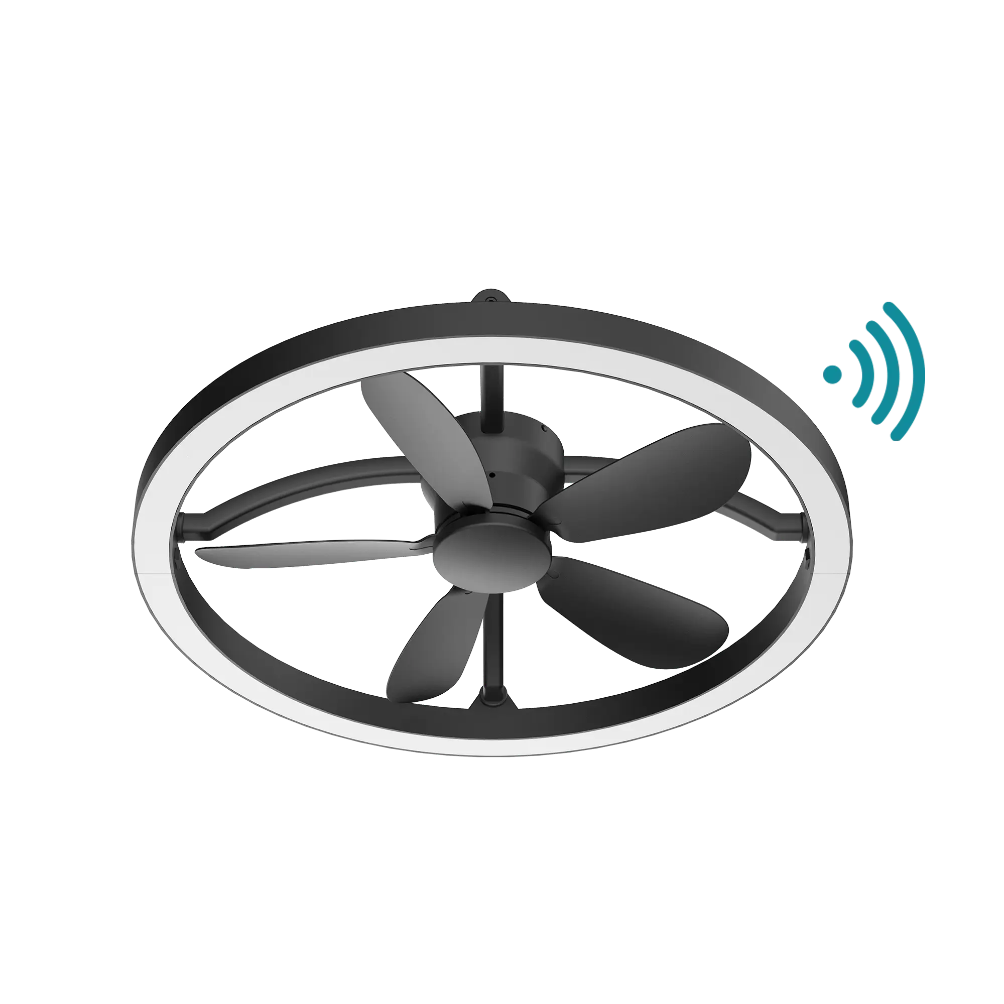 Martec Catalina Dc Smart Low Profile Ceiling Fan - Black