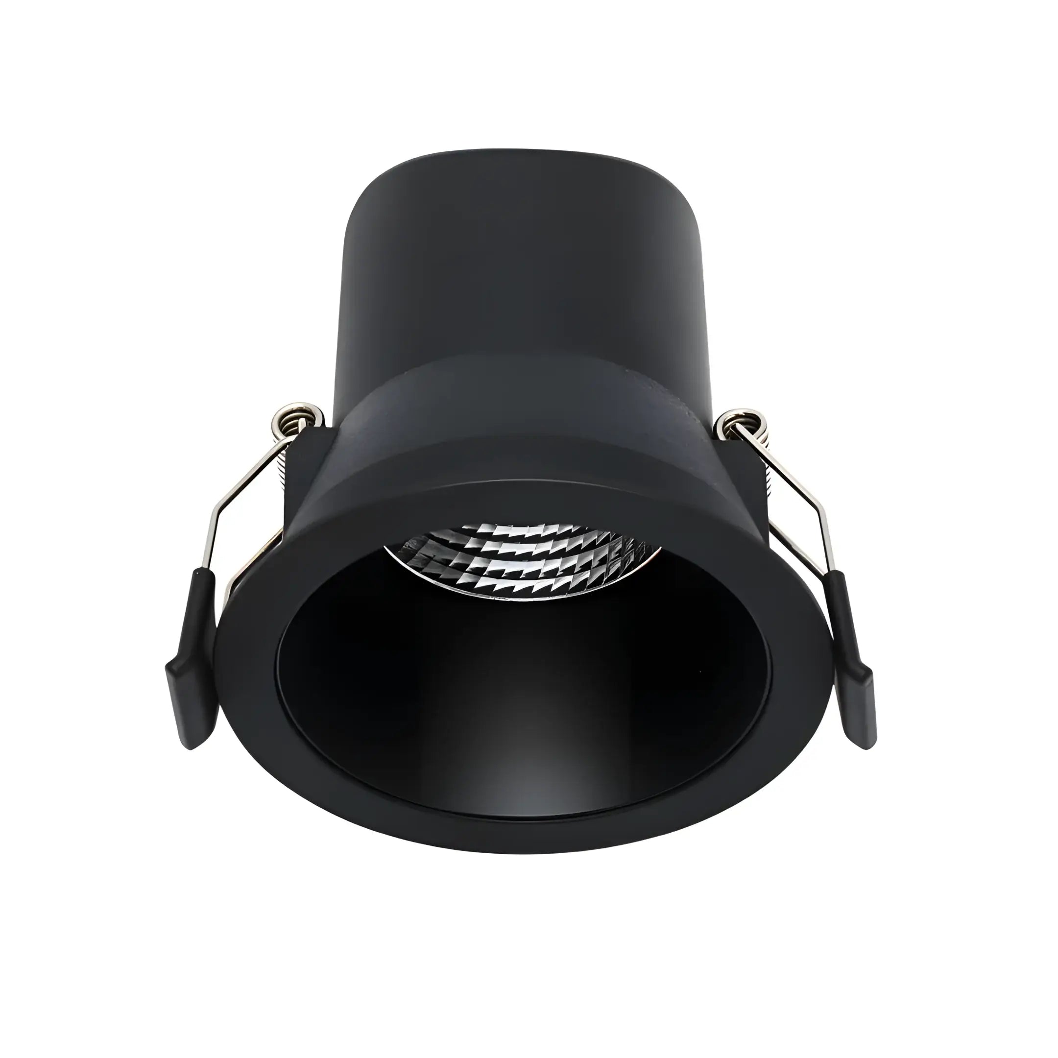 10w Led Downlight 90mm | Tri-colour Dimmable Low Glare Ceiling Light - Black