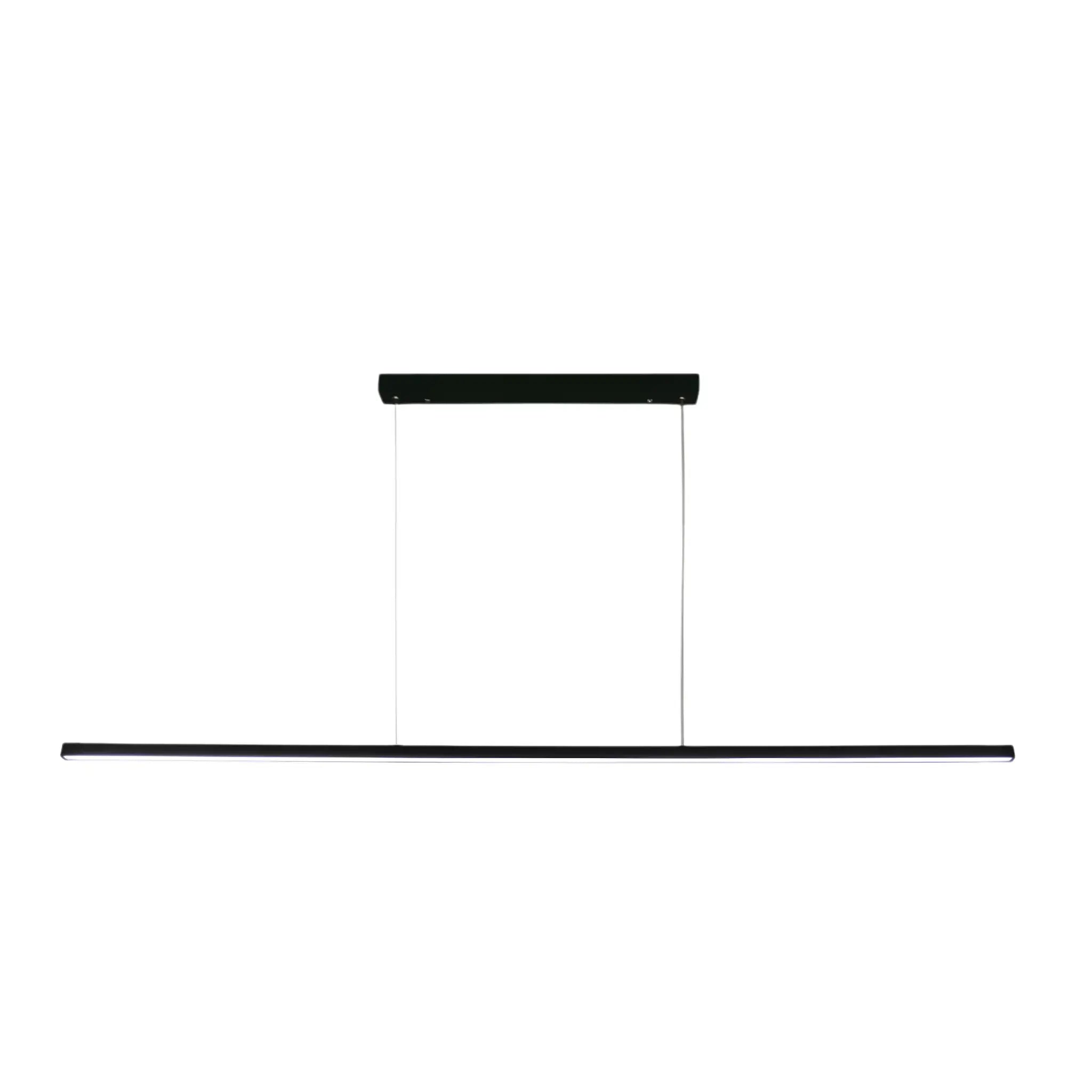 Oriel Shard 1800mm 34w Cct Led Slimline Pendant Light - Black