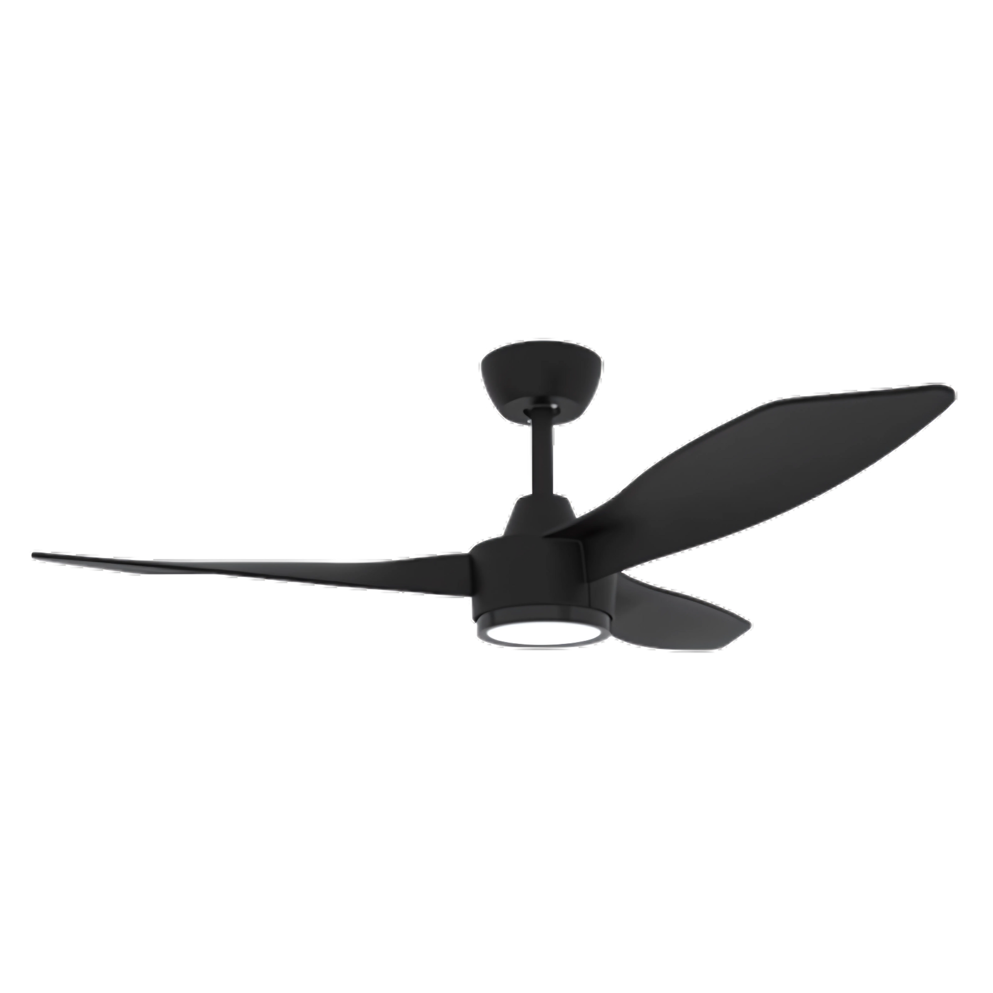 BLAST 48" Black DC Ceiling Fan with Remote & CCT LED Light