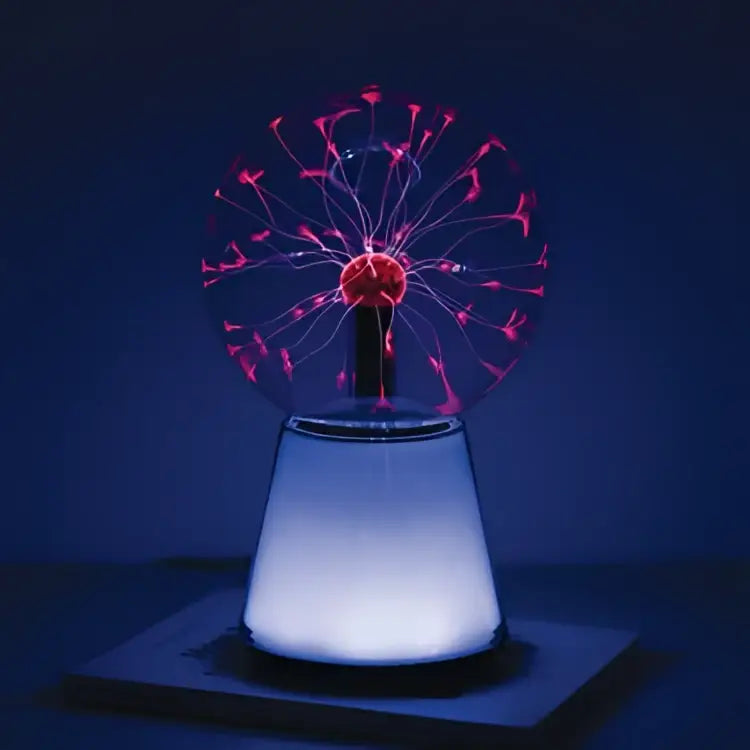 Black Sphere Plasma Colour Change Light