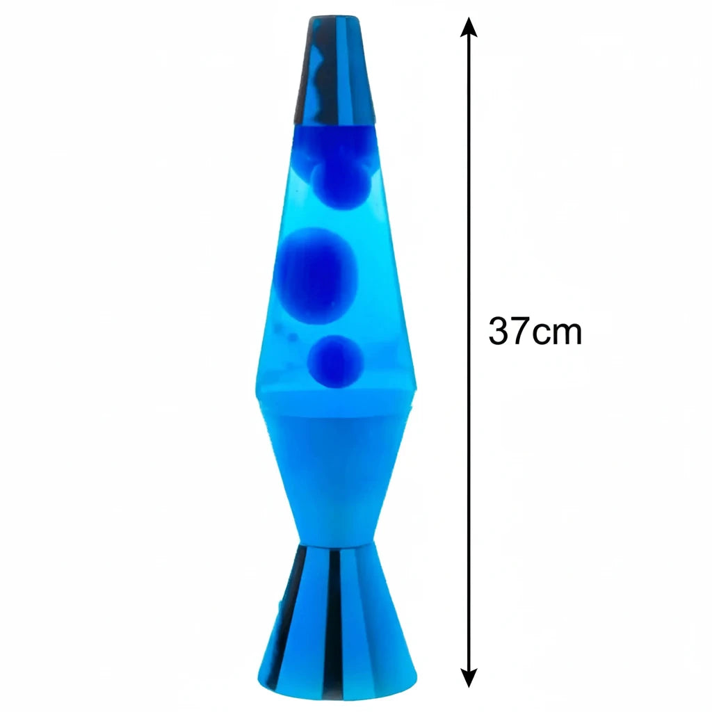 Blue Metallic Diamond Motion Lava Lamp Mdi