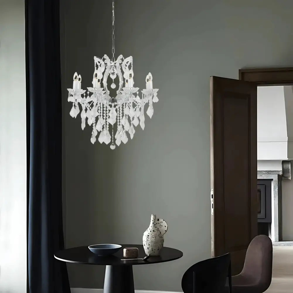 Green Earth Lighting Australia Home & Garden > Lighting Fixtures Bordeaux 8 Light Crystal Chandelier GE-9016/8