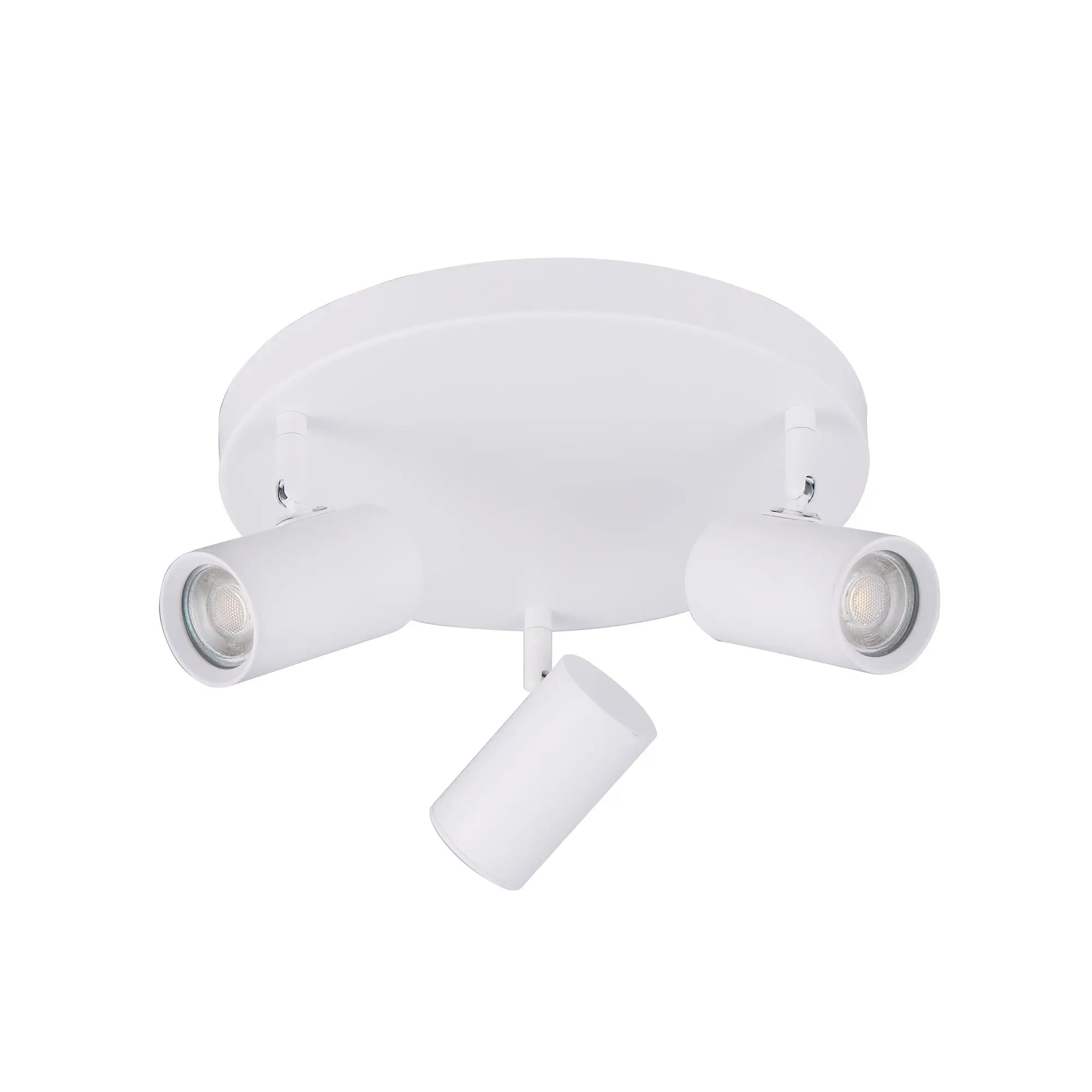 Brianna 3 Light Round Spot Light Matte White or Black Lexi Lighting