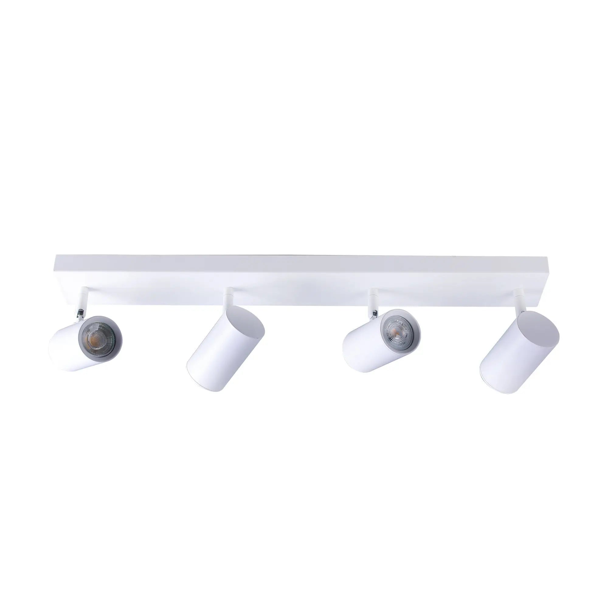 Brianna 4 Light Spot Bar White Orf Black Gu10 Led | Lexi Lighting