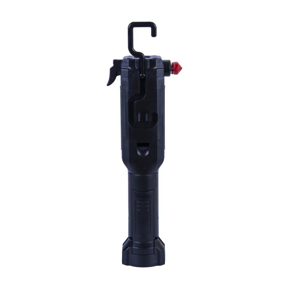 Brillar Electrical Emergency Torch, Seatbelt Cutter, Window Breaker - Black BR0042-Black