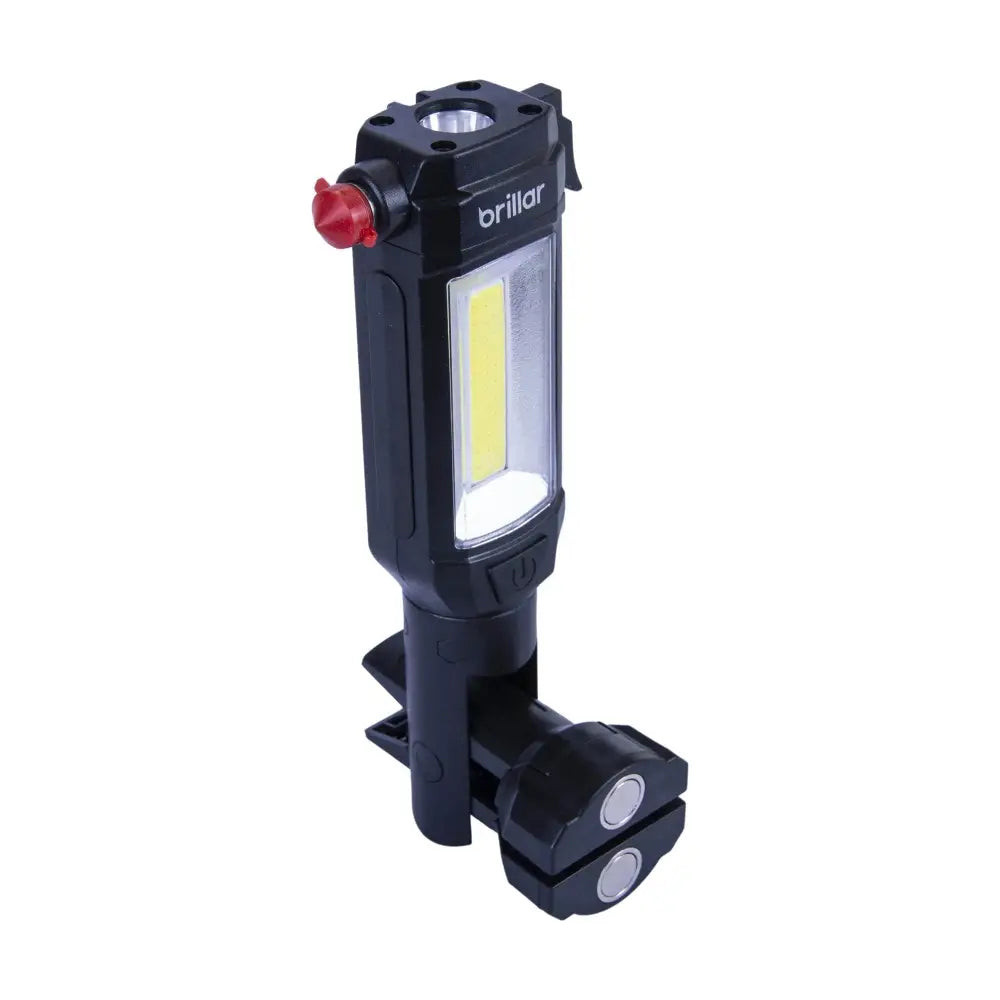 Brillar Electrical Emergency Torch, Seatbelt Cutter, Window Breaker - Black BR0042-Black