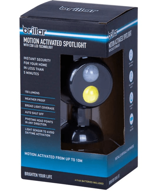 Brillar Electrical Wireless Motion Activated Spotlight