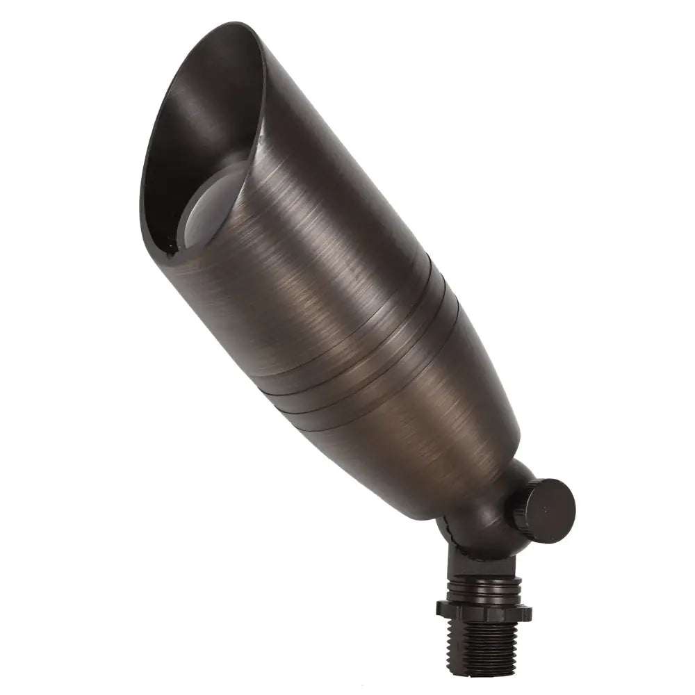 Green Earth Lighting Australia Outdoor 12V 3W 2700K BRONTE Cast Brass Directional LED Garden Spike Light BRONTE2800WB3W