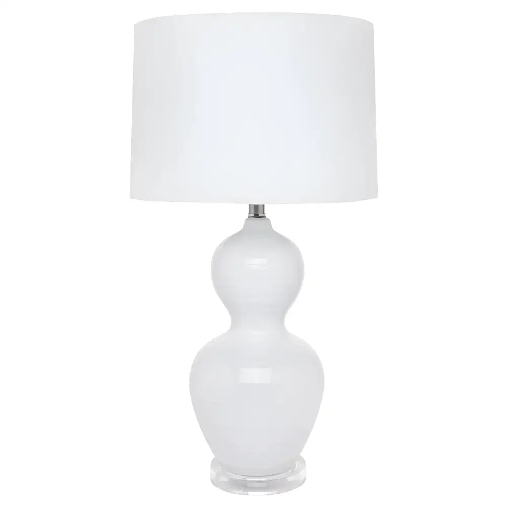 CAFE LIGHTING & LIVING Table Lamp Bronte Table Lamp - White 11614