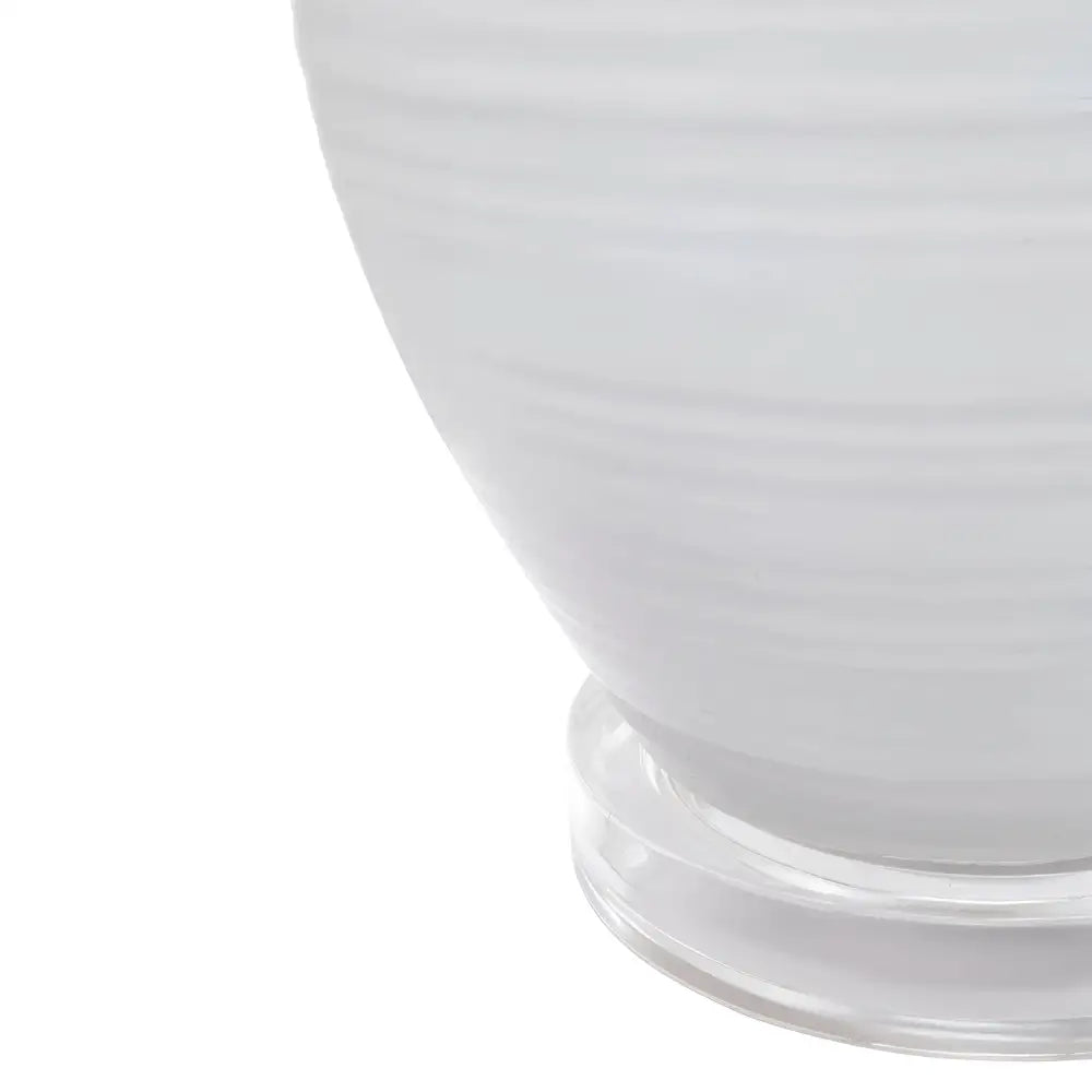 CAFE LIGHTING & LIVING Table Lamp Bronte Table Lamp - White 11614
