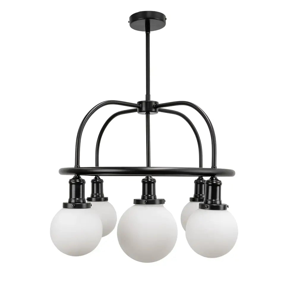 Green Earth Lighting Australia Home & Garden > Lighting Bryant Black 5 Light Pendant 20800