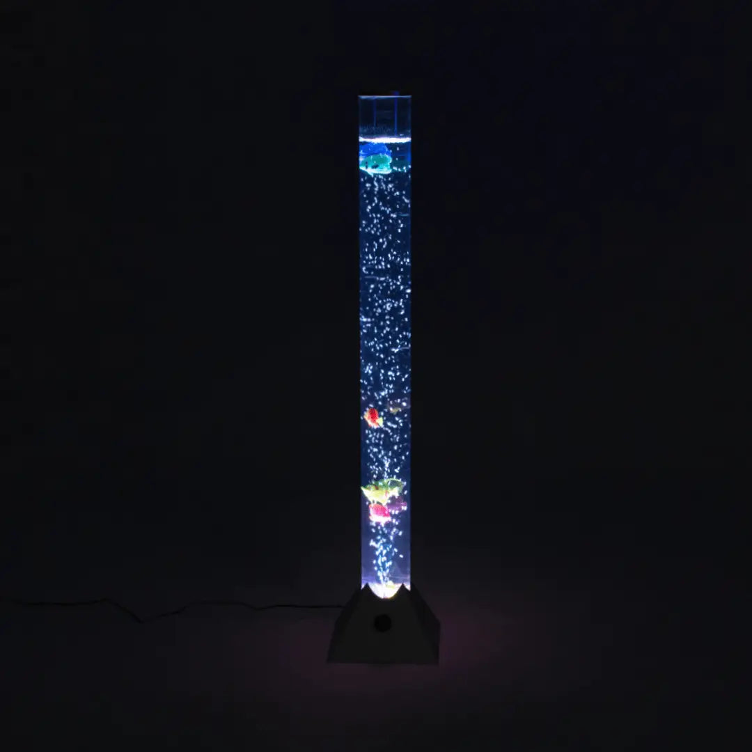 Luna Life Colour Changing Bubble Fish Lamp with Led