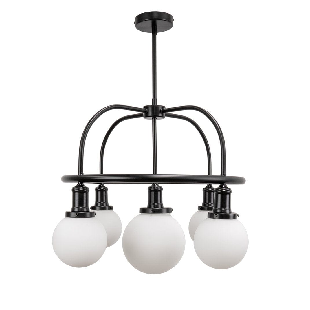 Green Earth Lighting Australia Home & Garden > Lighting Bryant Black 5 Light Pendant 20800