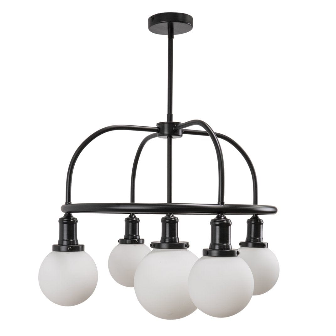 Green Earth Lighting Australia Home & Garden > Lighting Bryant Black 5 Light Pendant 20800