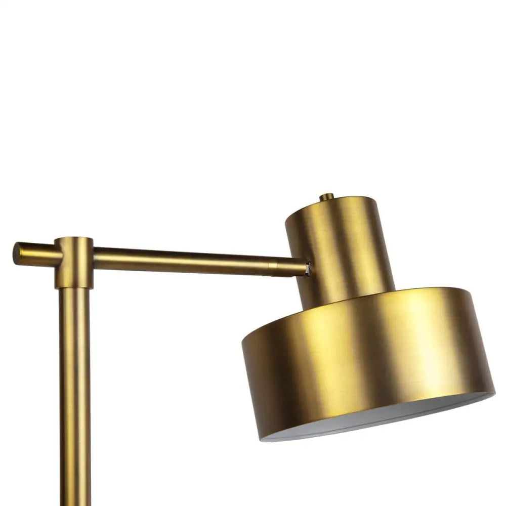 CAFE LIGHTING & LIVING Floor Standing Lamps Marlin Floor Lamp - Gold 12099