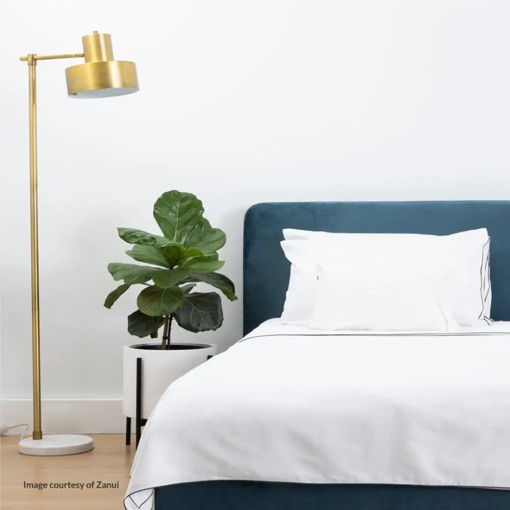 CAFE LIGHTING & LIVING Floor Standing Lamps Marlin Floor Lamp - Gold 12099