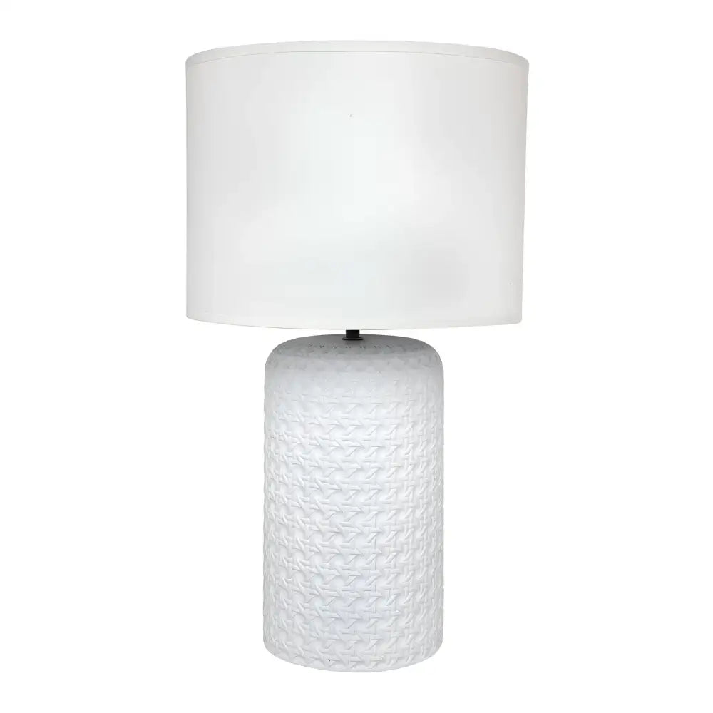 CAFE LIGHTING & LIVING Table Lamp Patronga Table Lamp - White 13311