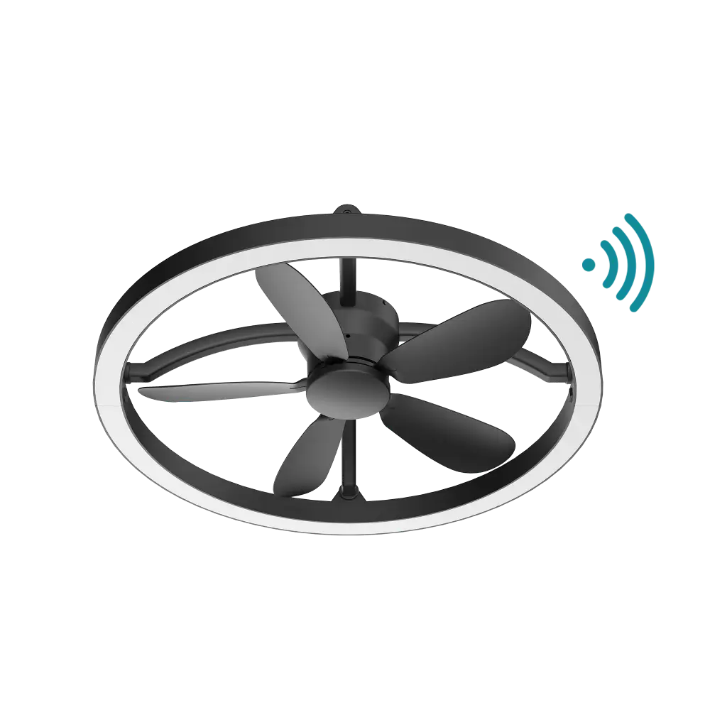 Catalina DC 21″ Smart Ceiling Fan With Remote Control + LED Light - Green Earth LightingMartec