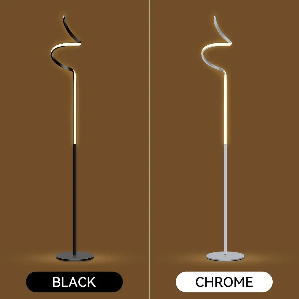 Chipper LED Floor Lamp - Black