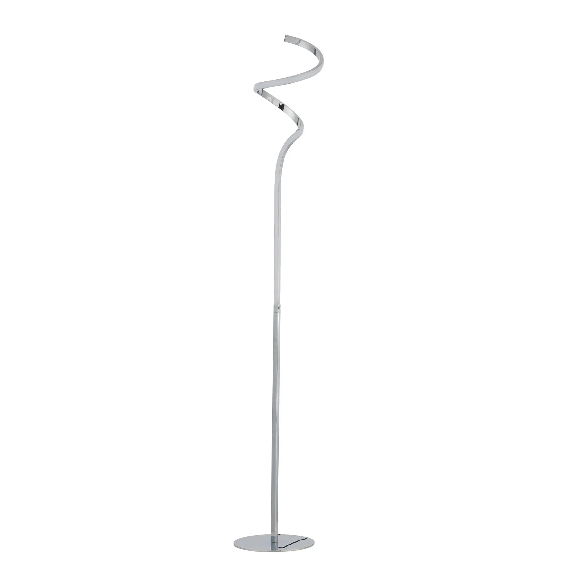 Chipper Led Floor Lamp - Chrome Lexi Lighting