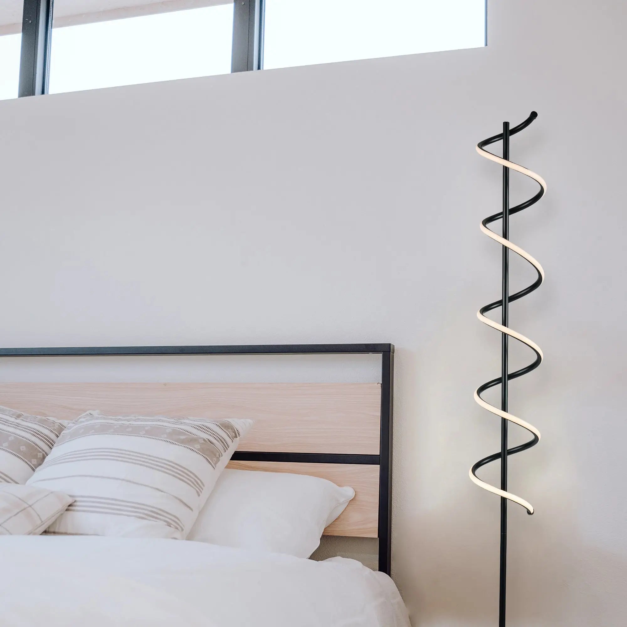 Cirrhi Led Floor Lamp - Black Lexi Lighting