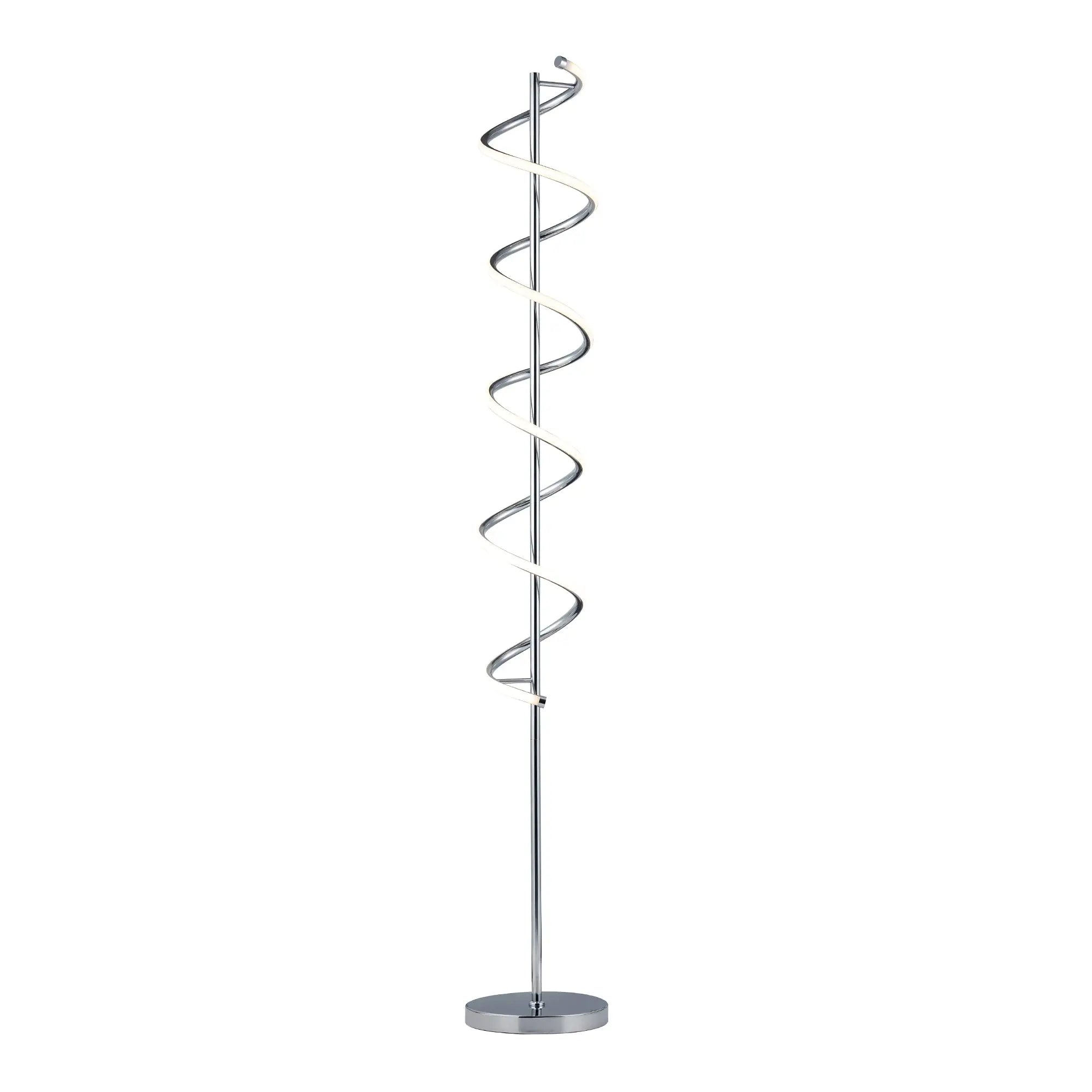 Cirrhi Led Floor Lamp - Chrome Lexi Lighting