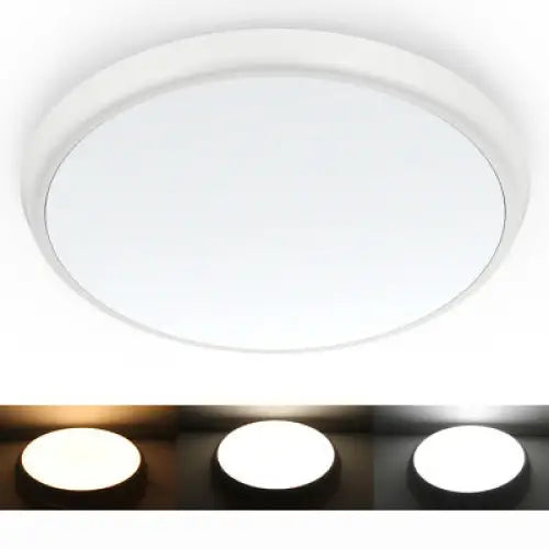 Cla Oyster-dim Oyster Ceiling Light Ip54 Tri Colour