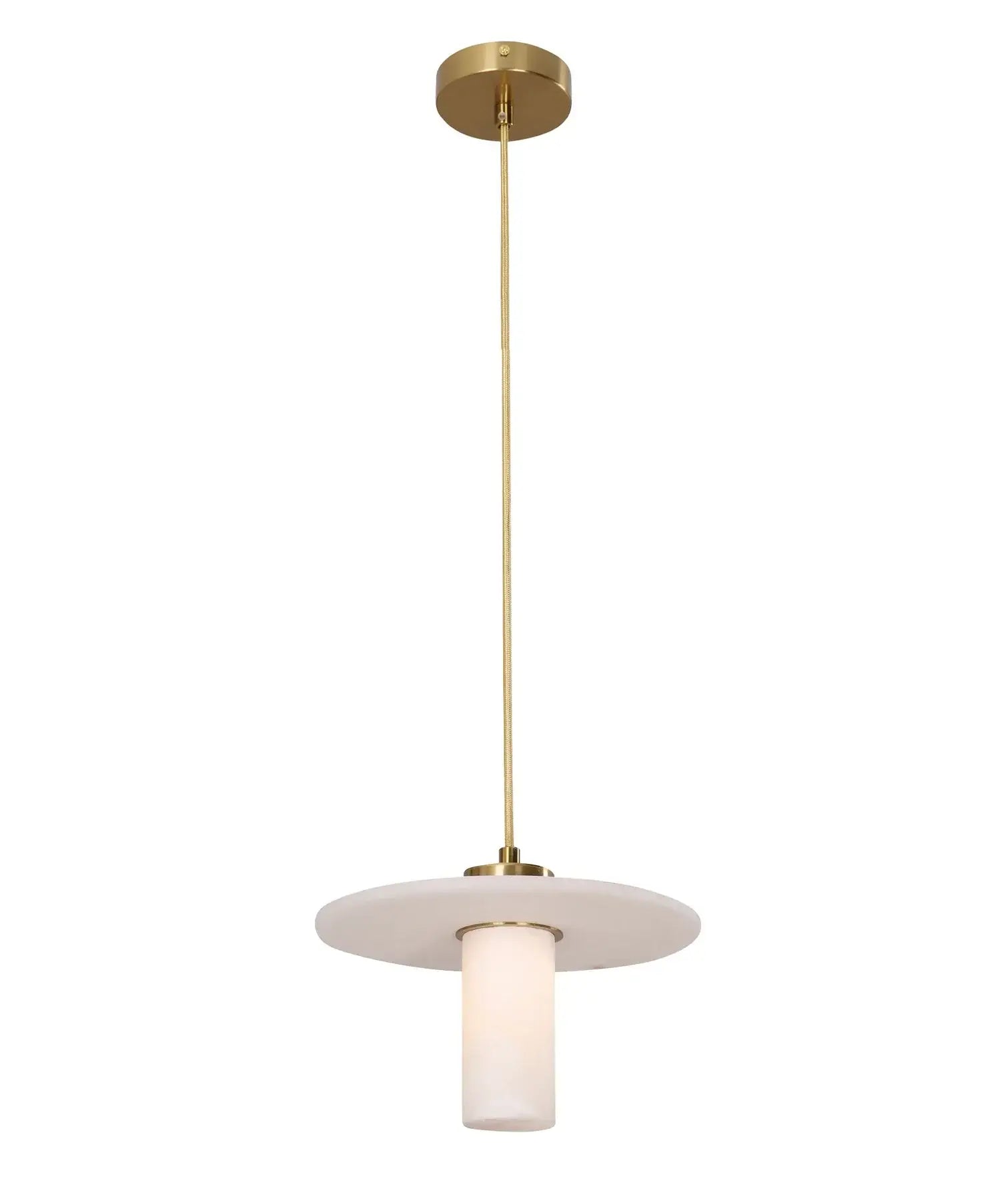 CLA Lucerna Alabaster Stone Pendant Light