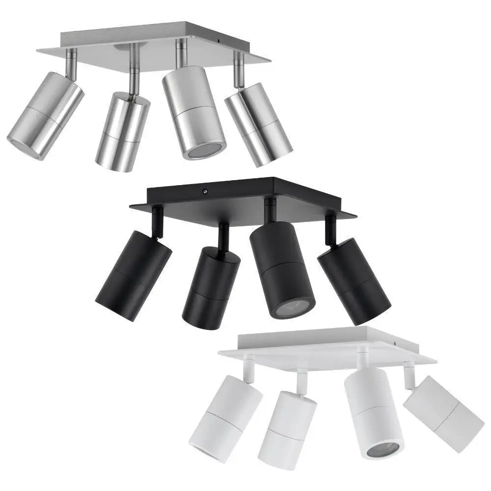 Cla Pg4sq - 4xgu10 4 Light Square Adjustable Spot