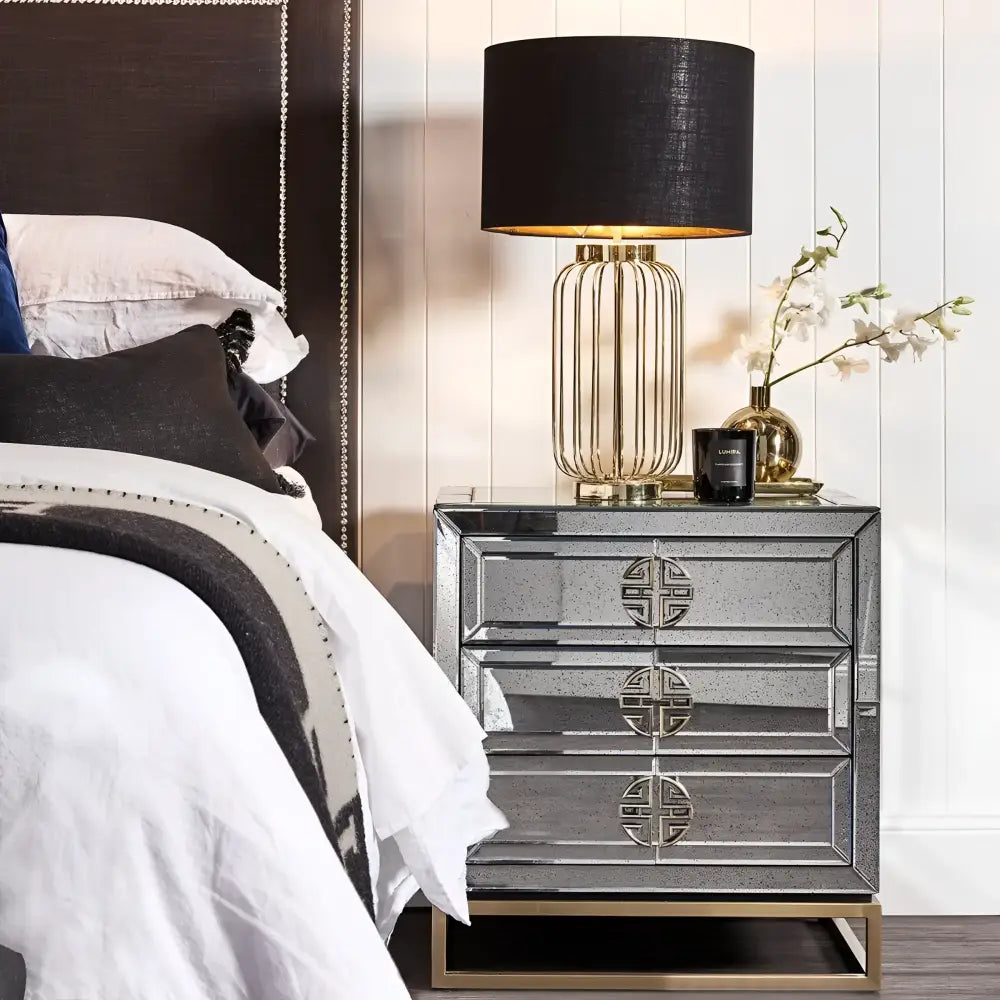 CAFE LIGHTING & LIVING Table Lamp Cleo Table Lamp - Gold 11563