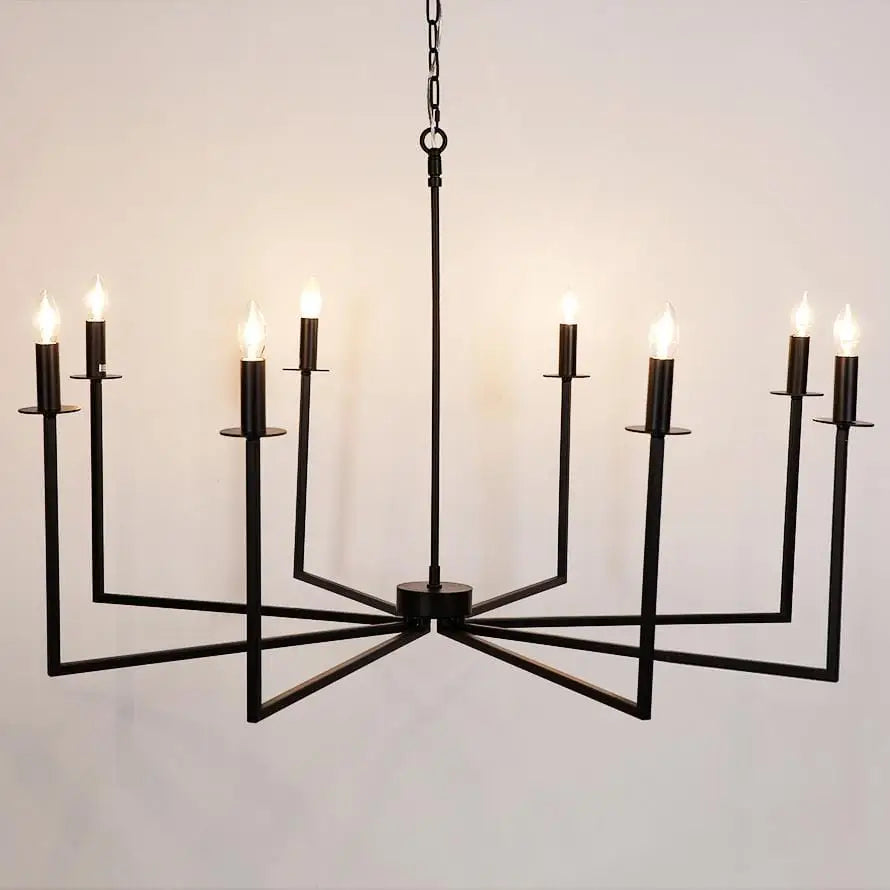 CAFE LIGHTING & LIVING Pendant Cohen Chandelier - Black 20700