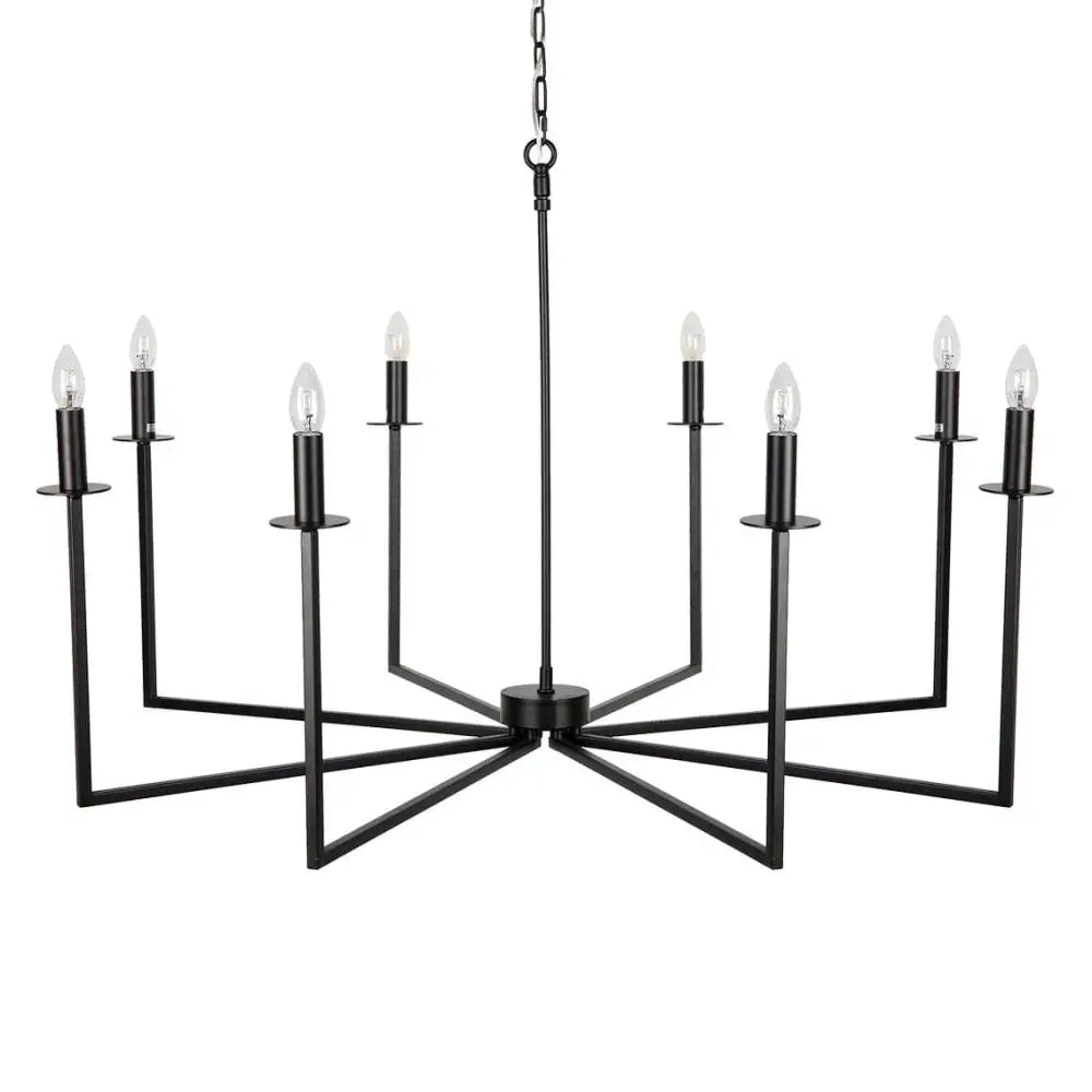 CAFE LIGHTING & LIVING Pendant Cohen Chandelier - Black 20700