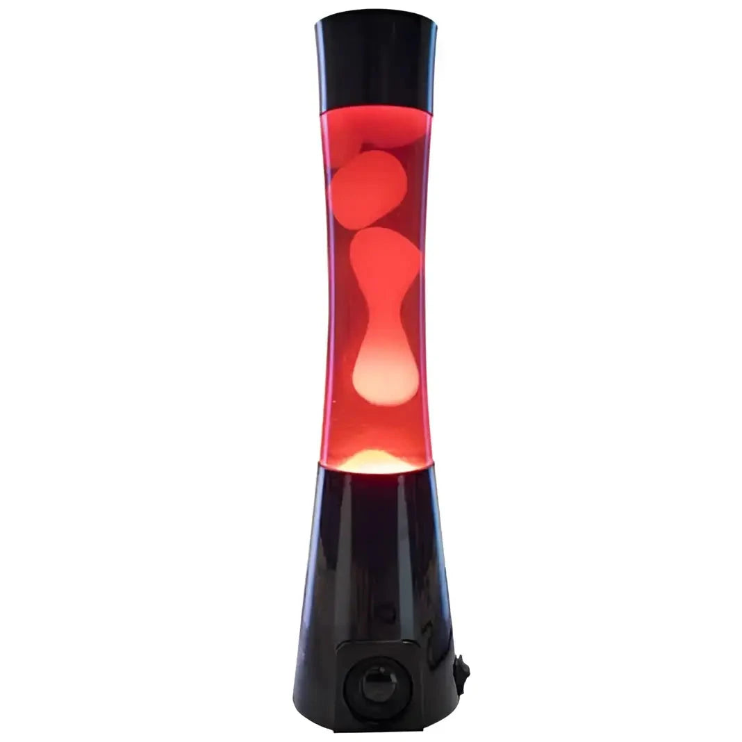 MDI Lava Lamp Black/Red/Yellow Motion Lamp Bluetooth Speaker KLS-MLS/BRY